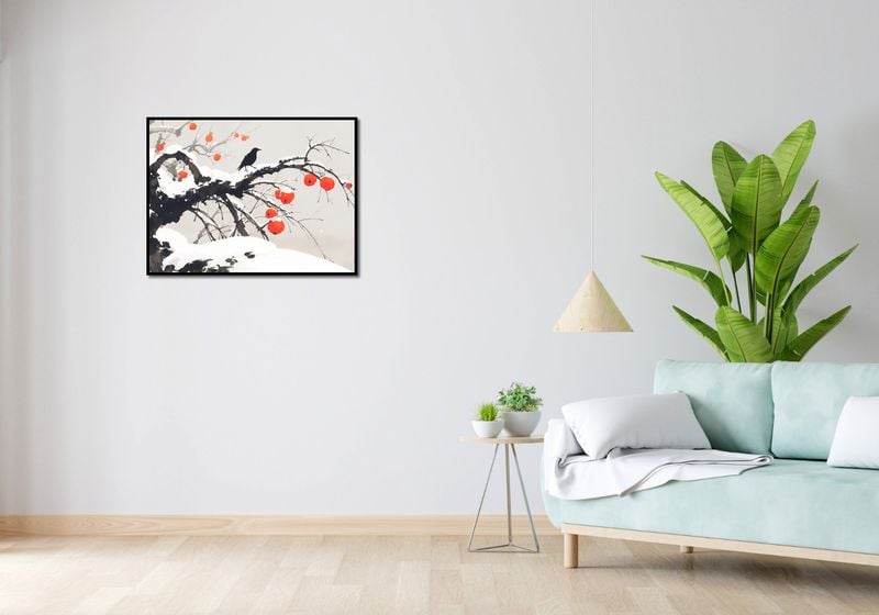 Plakat 80x60cm Wschodnia Akwarela zdjęcie 4