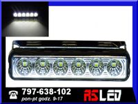 Lampa LED 6 SMD 16 cm cofania wsteczny dzienne DRL 12v 24v