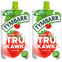 Tymbark Mus jabłko banan truskawka marchew 200 g x 2 sztuk
