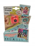Mini Aparat Cyfrowy INSTANT pomarańczowy Epee Cyfrowe kreacje