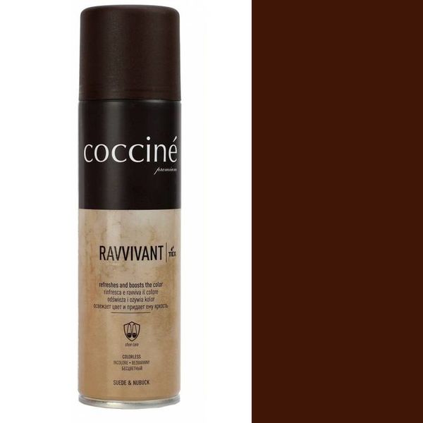 BRĄZOWA FARBA DO BUTÓW ZAMSZOWYCH NUBUKU COCCINE zdjęcie 4