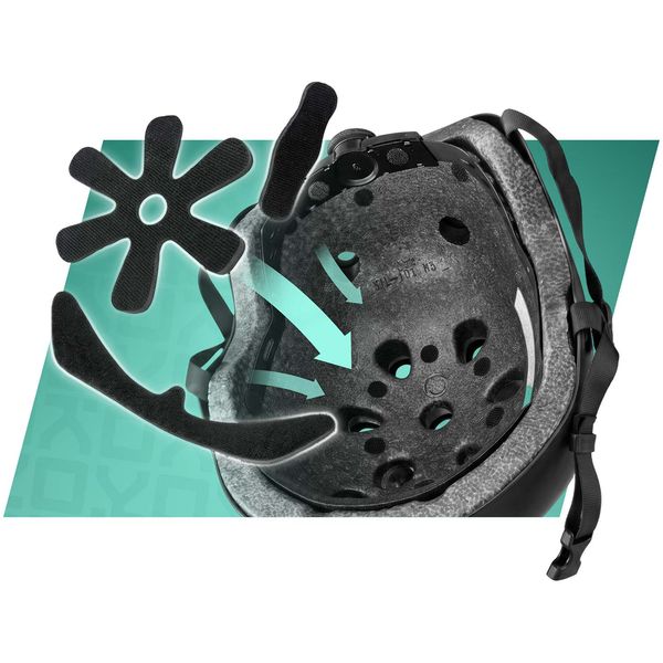 Kask sportowy S Soke K1 czarny zdjęcie 10