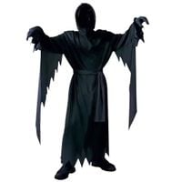 Kostium Halloween dorosły czarny Ghost Clothes rozmiar 120(110-120 cm)
