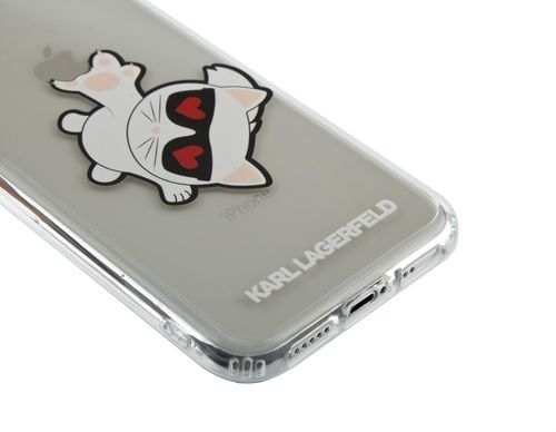 KARL LAGERFELD HARDCASE - iPhone X / XS - TRANSPAR KITTY na Arena.pl