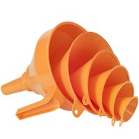 komplet lejków uniwersalnych hdpe 50-75-100-120-150-160 mm
