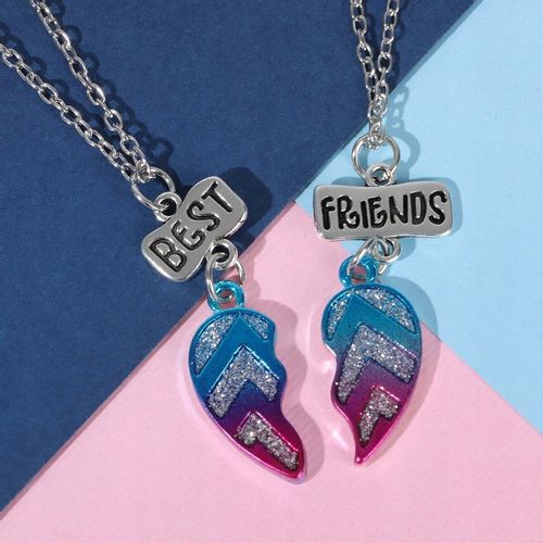ŁAŃCUSZKI DLA PRZYJACIÓŁKI BFF SERCE SERCA FRIENDS na Arena.pl