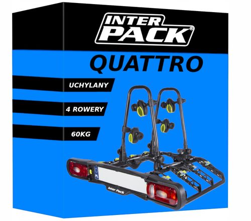 Platforma rowerowa bagażnik Inter Pack Quatt 13PIN na Arena.pl
