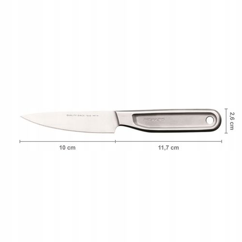 FISKARS NÓŻ DO OBIERANIA 10cm ALL STEEL na Arena.pl