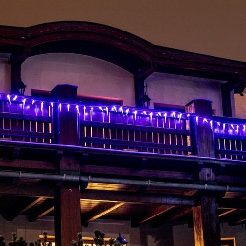 Łańcuch VOLTRONIC 40 LED Sople, kolor niebieski na Arena.pl