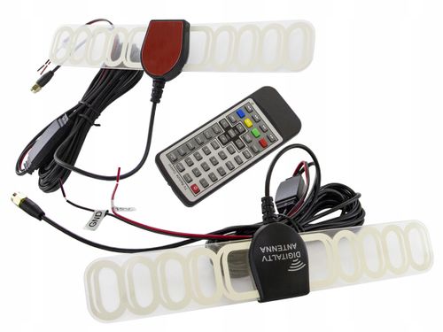 Samochodowy TUNER TELEWIZJI CYFROWEJ DVBT2 HEVC H.265 USB HDMI AV 2 ANTENY na Arena.pl