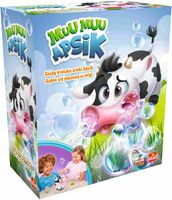 Gra zręcznościowa MU MU APSIK UWAŻAJ BO KRÓWKA ZROBI WIELKIE APSIK Z BANIEK
