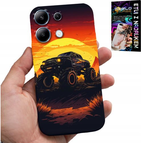 ETUI DO XIAOMI NOTE 13 4G - MONSTERTRUCK, CIĘŻARÓWKA, WZORY + SZKŁO na Arena.pl