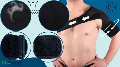 STABILIZATOR STAWU RAMIENIA ORTEZA BARKU barkowego na bark ramię KOMFO na Arena.pl