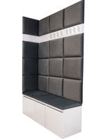 ZESTAW MEBLI 12P16 do przedpokoju szafka na buty siedzisko panele