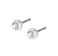 kolczyki sztyfty z kryształem (p15009ag)