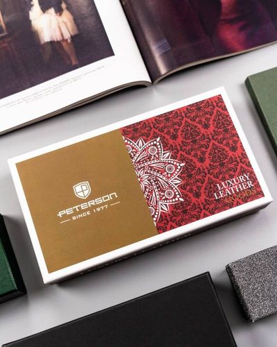 duży, skórzany portfel damski na zamek i zatrzask - peterson na Arena.pl