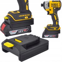 ADAPTER PRZEJŚCIÓWKA Z BATERI BOSCH 18V NA NARZĘDZIA DEWALT XR 18V