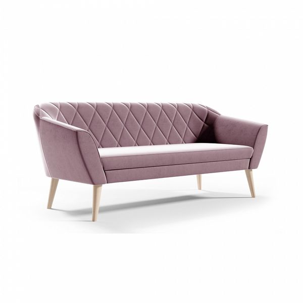 Sofa VIVA 3 - róż / R62 zdjęcie 1