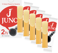 Stroik klarnet Bb 2,5 Vandoren JUNO JCR0125 5 szt. ZESTAW