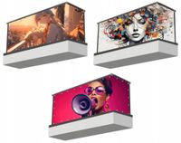 Osłona balkonowa mata ozdobna na balkon pod wymiar KOBIETY POSTACIE WZORY