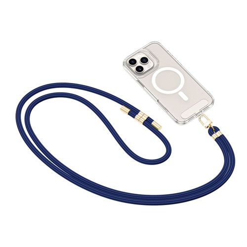 tech-protect c7s rope crossbody strap navy blue/gold na Arena.pl