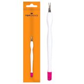 TOP CHOICE Wycinacz do skórek paznokci z kopytkiem