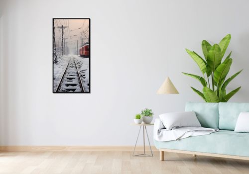 Plakat 50x100cm Podróż po Torach na Arena.pl