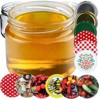 50x Słoik Szklany 330 ml Dżem Miód Wieczko fi82