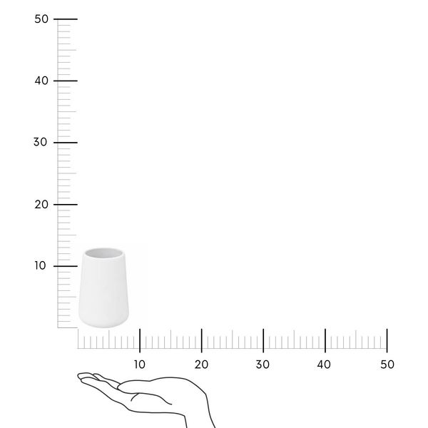 Kubek Colors biały zdjęcie 2