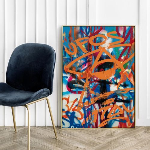 Plakat abstrakcje graffiti spray 30x40 cm na Arena.pl