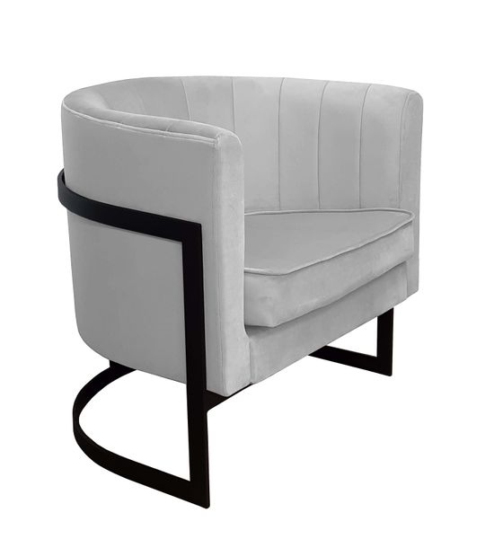 Fotel Glamour podstawa czarna MG39 zdjęcie 1