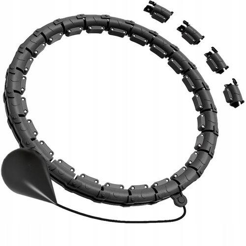 HULA HOP ODCHUDZAJĄCE Z OBCIĄZENIEM WYPUSTKI MASAŻER METALOWE ŁOŻYSKA SMART na Arena.pl