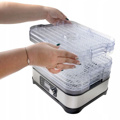 SITO SITA DO SUSZARKI SPOŻYWCZEJ DO GRZYBÓW WARZYW TACKA TACKI ZESTAW 4 SZT na Arena.pl