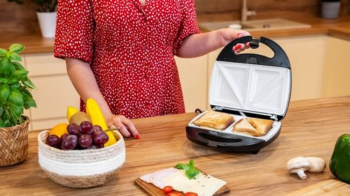 Opiekacz do kanapek Teesa 800W grill gofry tosty na Arena.pl