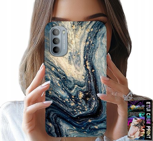 ETUI DO MOTOROLA G31 / G41 - KAMIENNE ELEGANCKIE WZORY OBUDOWA CASE na Arena.pl