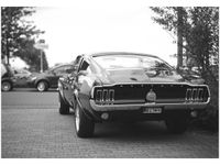 100 70CM OBRAZ PŁÓTNO CLASSIC MUSTANG 55LANEY69 PŁÓTNO RAMA