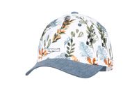 Broel EGO czapka lniana z daszkiem pomarańczowa 46-48