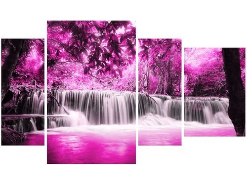 135CM 80 OBRAZ 4 ELEM WODOSPAD ŚCIENNY na Arena.pl