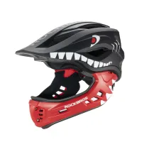 kask rowerowy rockbros tt-32005 shark dziecięcy z odpinaną szczęką