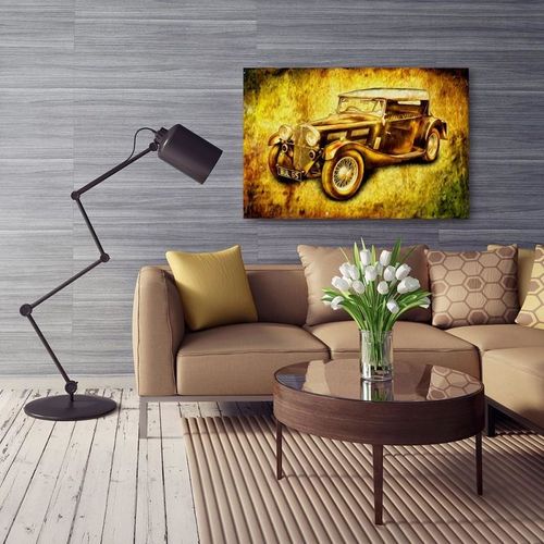 Obraz na płótnie - Canvas, Auto retro 120x80 na Arena.pl
