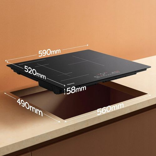 Płyta indukcyjna Ciarra CBBIH3BF do zabudowy 3 strefy 6500W BOOST FLEX ZONE na Arena.pl