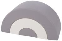 Zestaw 3 klocków piankowych Mini Tęcza (biały,szary)