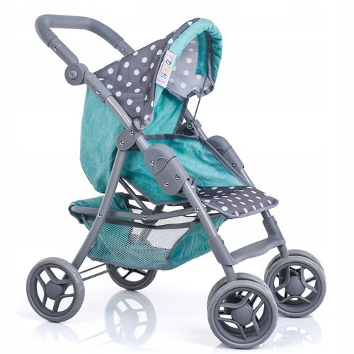 DUŻY WÓZEK DLA LALEK spacerowy spacerówka Doris + LALKA BOBAS na Arena.pl