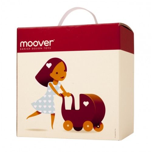 MOOVER Mini Wózek dla Lalek drewniany zdjęcie 1