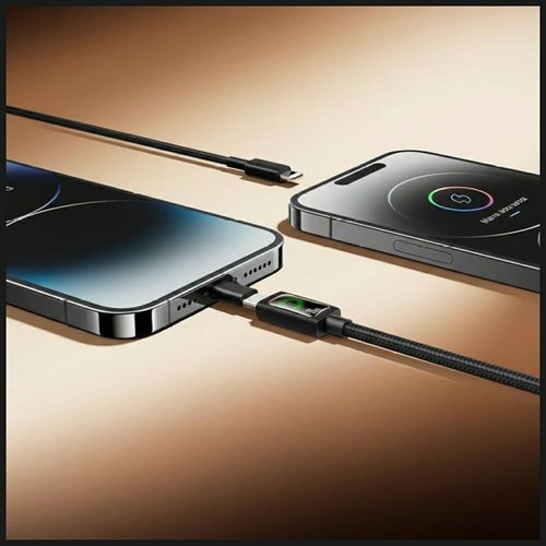 kabel usams u92 30w usb-c do lightning   1.2m czarny na Arena.pl