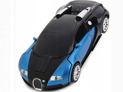 ROBOT SAMOCHÓD 2W1 BUGATTI ZDALENIE STEROWANY R/C PILOT USB AKUMULATORY na Arena.pl
