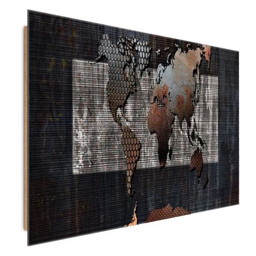 Deco Panel, Kompozycja z mapą świata 4 40x30 na Arena.pl