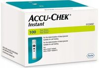 ACCU-CHEK INSTANT 100 sztuk PASKI TESTOWE DO GLUKOMETRU - POMIAR