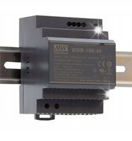 ZASILACZ IMPULSOWY NA SZYNĘ DIN MEAN WELL HDR-100-48 48V/100W/1.92A