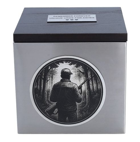 Tematyczna urna dla myśliwego, łowczego Tabliczka / Tak na Arena.pl